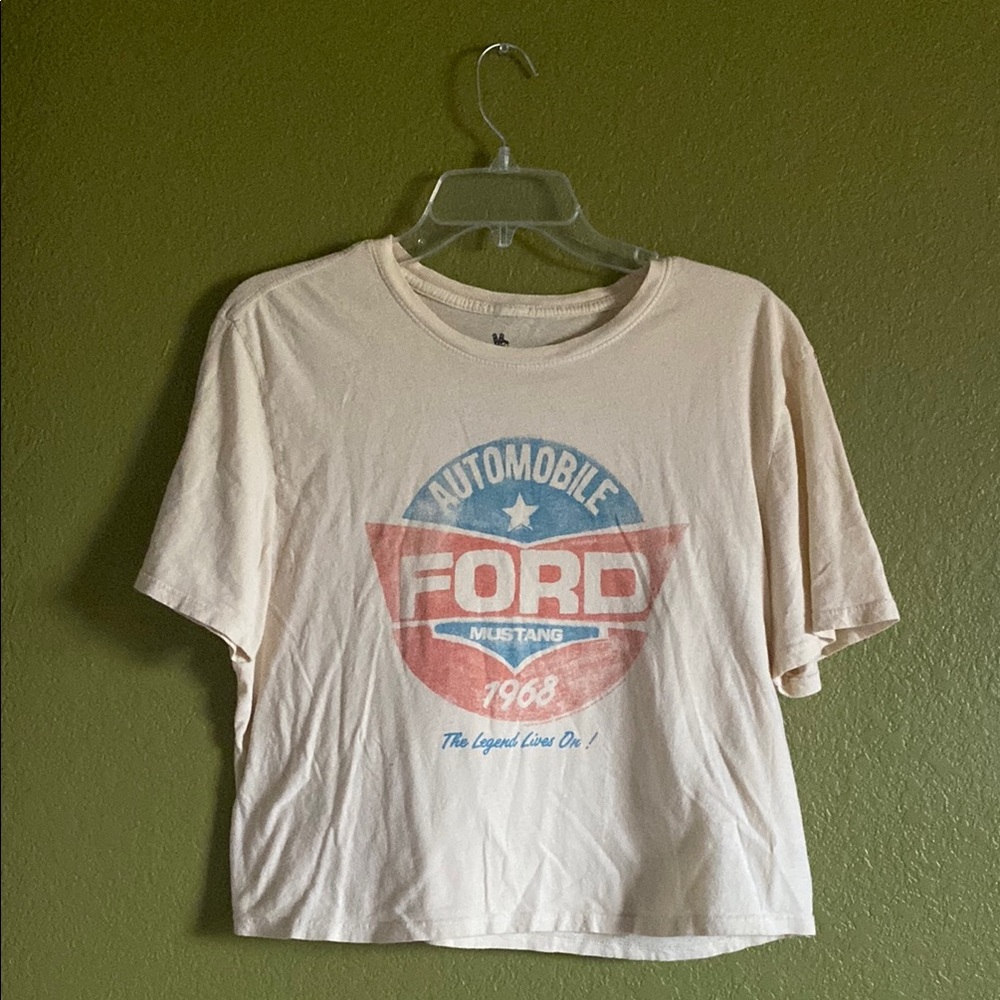 Junk Food Clothing Cream Ford Graphic Tee